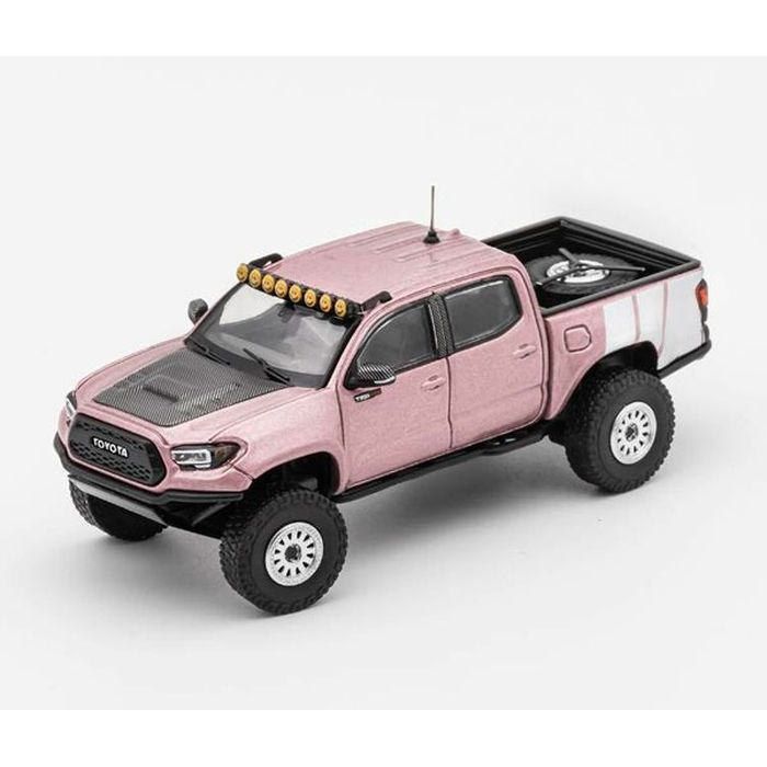 GCD 1/64 Toyota TACOMA TRD Pro - ワイドボディ （LHD） ピンク ホビージャパン KS060-374