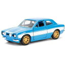 Jada Toys 1/32 F&F ブライアン フォード エスコート ブルー 京商 JADA97188