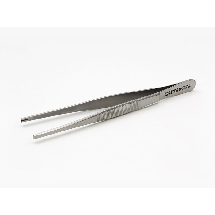 精密ピンセット（カギ爪タイプ） タミヤ 74155