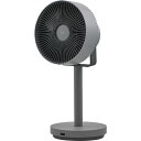 【沖縄・離島配送不可】cado DC除菌サーキュレーター扇風機 クールグレー カドー STR-1800F-CG