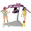 1/20 ケイ & ユリ w/1/300 ラブリーエンゼル ダーティペア クリエイターワークスシリーズ プラモデル 模型 ハセガワ CW24