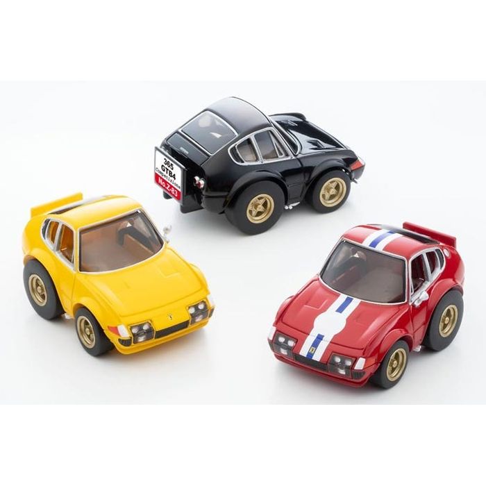 チョロQ zero Z-83c フェラーリ365 GTB4 コンペティツィオーネ 黒 ミニカー 玩具 おもちゃ トミーテック 328964