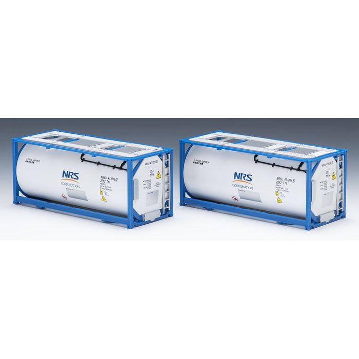 HOゲージ ISO20ftタンクコンテナ フレームタイプ・NRS・2個入 鉄道模型 貨物車 貨車 TOMYTEC トミーテ..