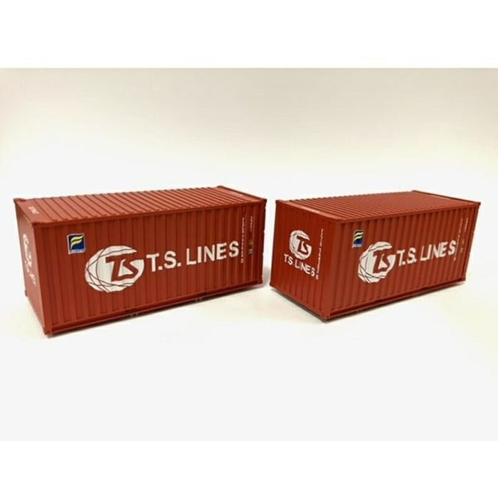Trains - HOゲージ 20ft 22G1 T.S.LINES 2個入 鉄道模型 モデルアイコン 788C