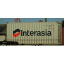 HOゲージ 20ft 22G1 lnterasia 2個入 鉄道模型 モデルアイコン 806C