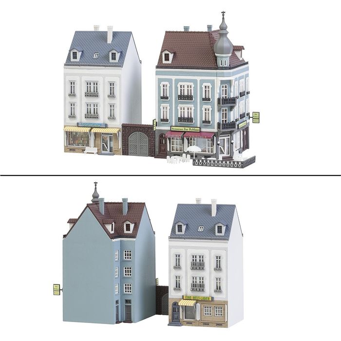 FALLER (N) Beethovenstrabe 2 Town Houses (ベートーベン通りの街並み・タウンハウス2棟入り) トミー..