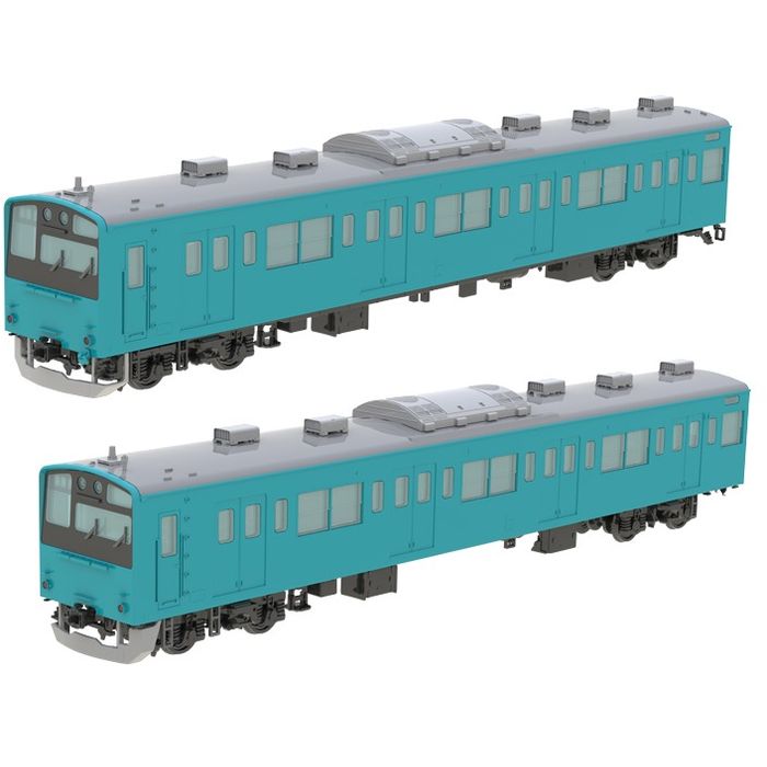 【沖縄・離島配送不可】1/80スケール JR東日本201系直流電車(京葉線) クハ201・クハ200キット ピーエムオフィスエー PP131