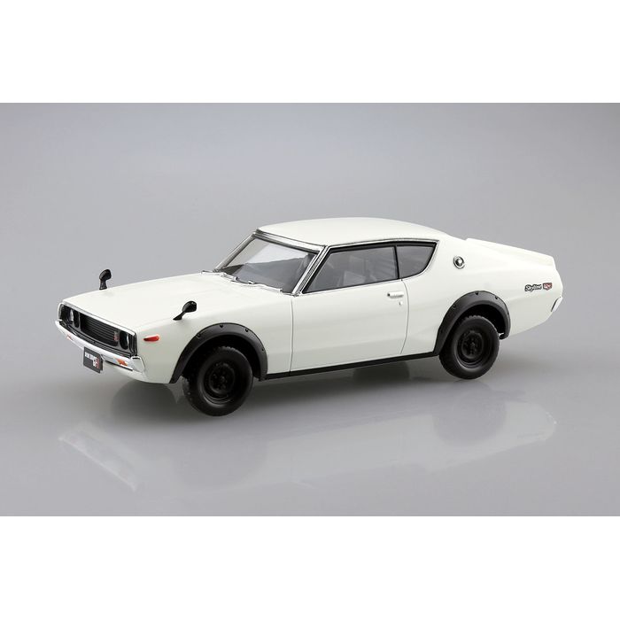 1/32 ザ・スナップキット No.18-B ニッサン NISSAN 日産 C110 スカイラインGT-R ホワイト アオシマ 490..