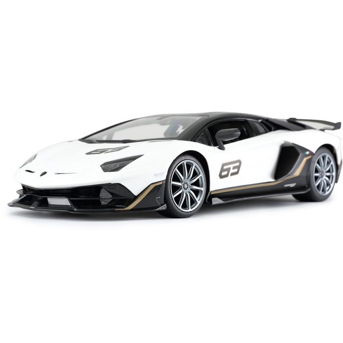 2.4GHz 1/14 アヴェンタドール SVJ パフォーマンス 白 童友社 4975406142431