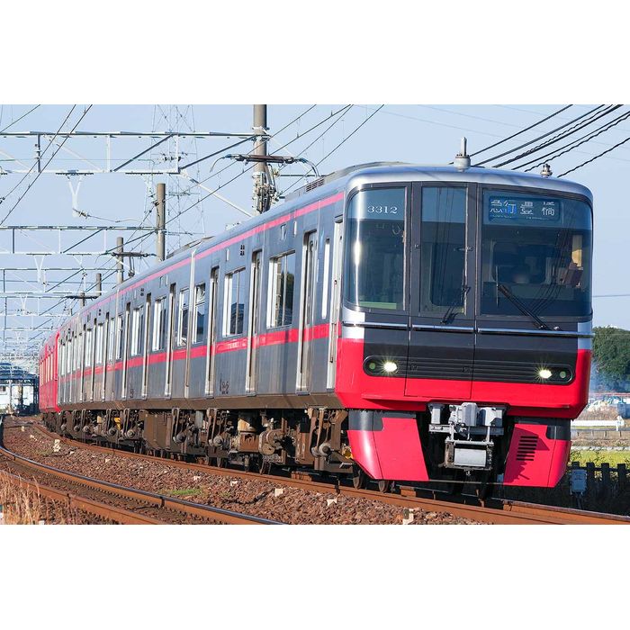 【沖縄・離島配送不可】Nゲージ 名鉄3300系（6次車以降・車番選択式）基本4両編成セット（動力付き） 鉄道模型 グリーンマックス 32029