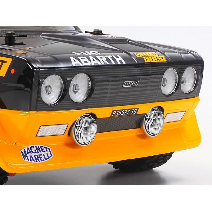 【沖縄・離島配送不可】1/10電動RCカー フィアット131 アバルト ラリー OLIO FIAT ...
