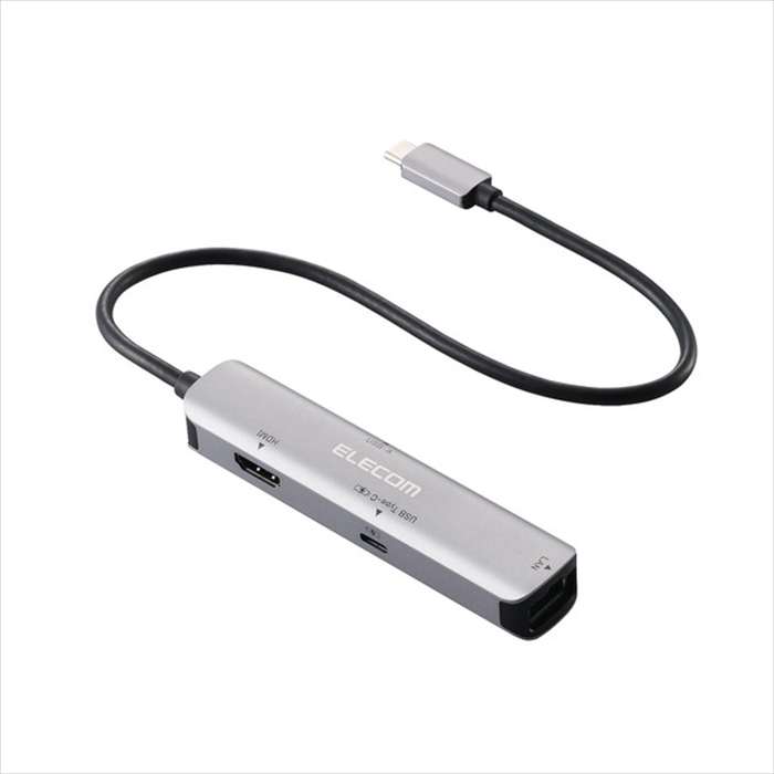 【代引不可】USB Type C ドッキングステーション ハブ 4-in-1 PD 92W出力 USB-C ×1 USB-A ×1 HDMI ×1 R..