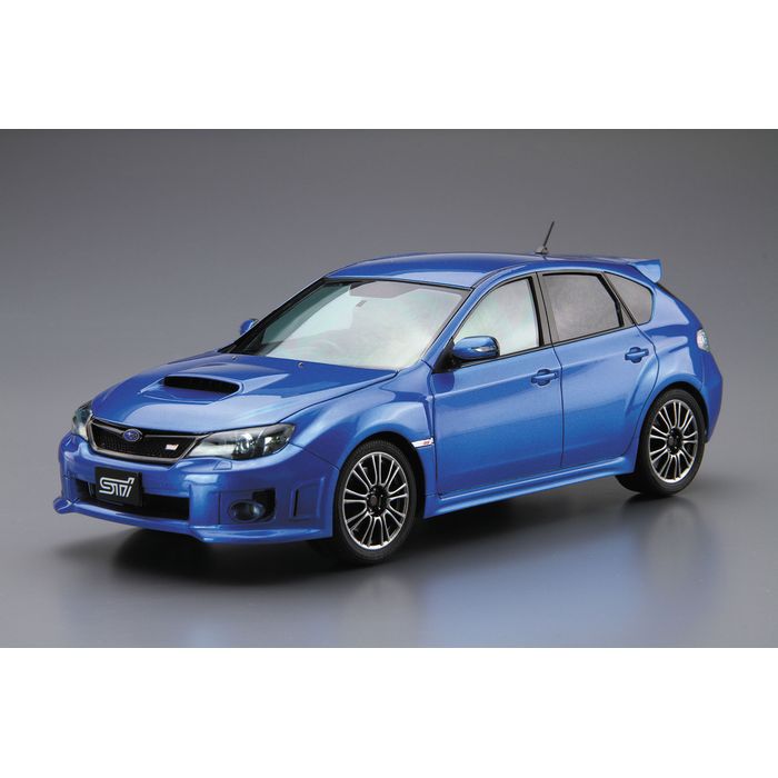 其它 - ザ☆モデルカー No.291/24 スバル GRB インプレッサWRX STI 10 プラモデル アオシマ 4905083200810