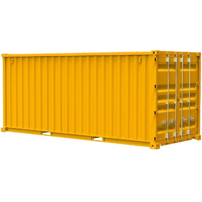 1/24 車NEXTシリーズ No.10051/24 20ft コンテナ(イエロー) プラモデル フジミ模型 4968728066523