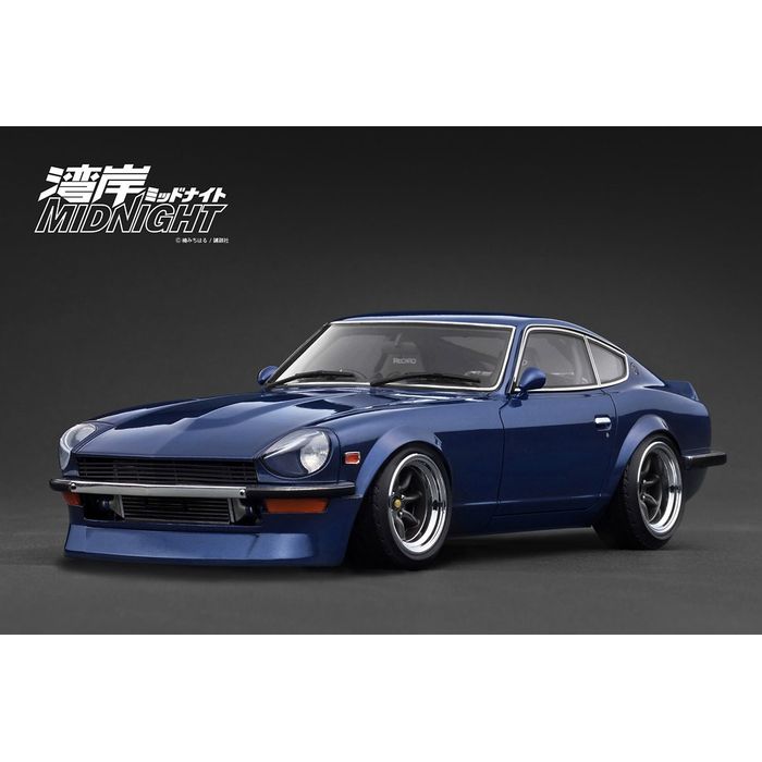 【沖縄・離島配送不可】1/18 NISSAN Fairlady Z (S30) Blue 湾岸MIDNIGHT Devils Z ティーケー・カンパニー IG3592
