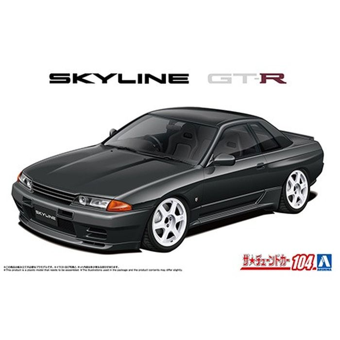 ザ☆チューンドカー No.104 1/24 BNR32 スカイラインGT-R 89 エアサスカスタム(ニッサン) アオシマ 4905083202524