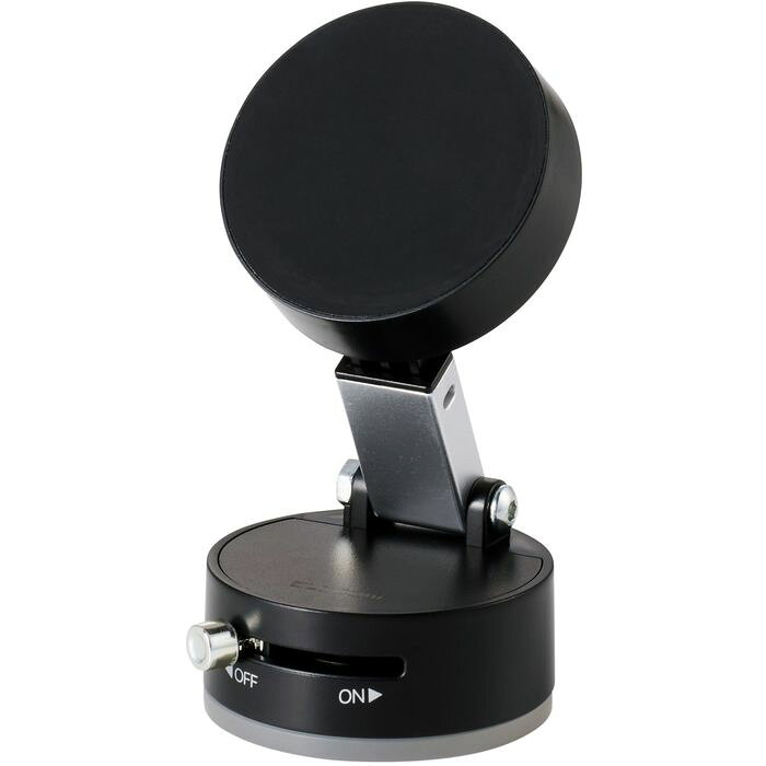 スマホスタンド マグネット吸着 ワンタッチ吸着 折り畳み メタルプレート付属 ブラック エレコム P-DSMSCWBK
