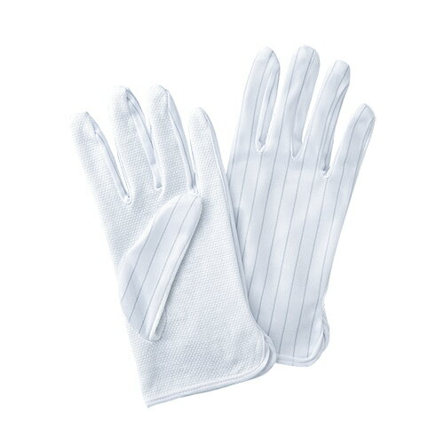 【サンワサプライ SANWA SUPPLY】 静電気防止手袋（滑り止め付き）Lサイズ 製品型番：TK-SE12L