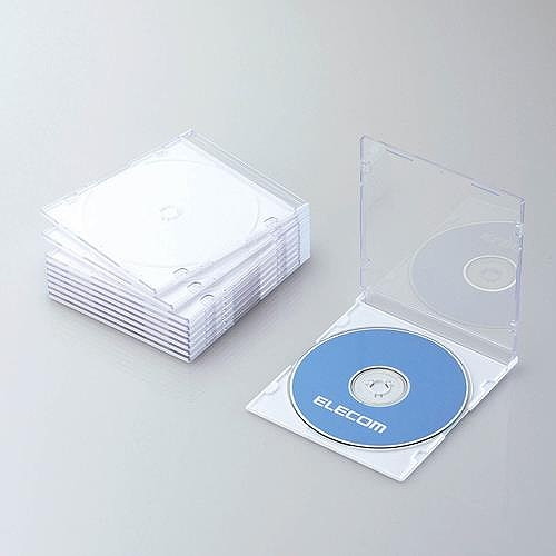 【代引不可】エレコム Blu-ray/DVD/CDケース（ス