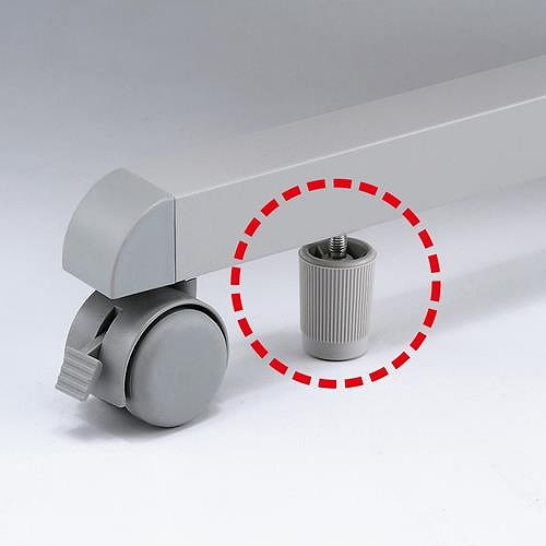 【代引不可】サンワサプライ アジャスター(4個セット) RAC-31AD