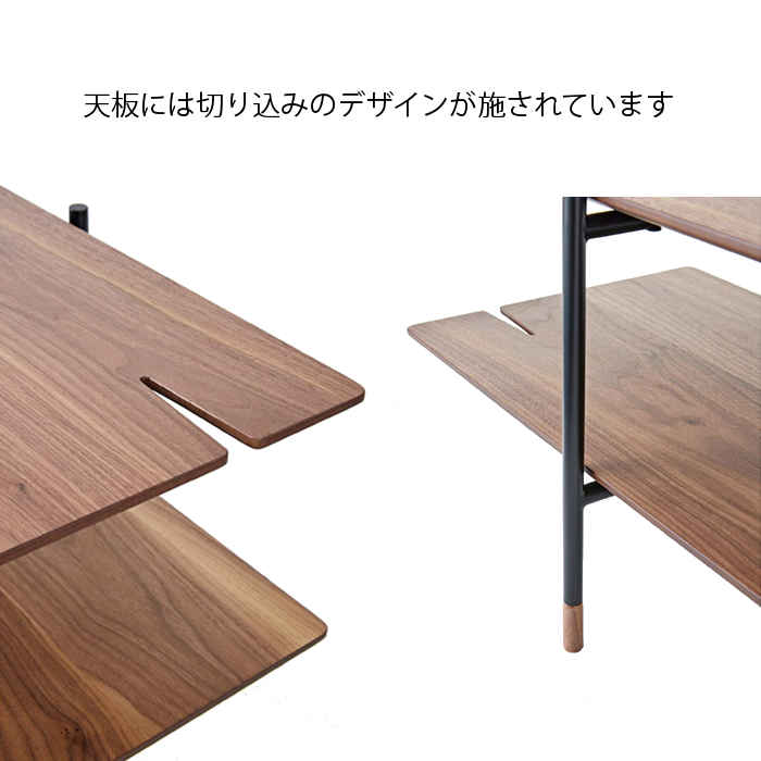 【北海道・沖縄・離島配送不可】【代引不可】シェルフ 4段 オープンシェルフ オープンラック オープン棚 木製 スチール 組立式 ルカ 東谷 JPB-102