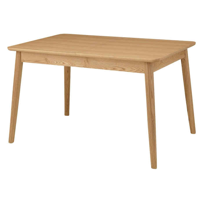 【北海道・沖縄・離島配送不可】【代引不可】ダイニングテーブル エクステンションテーブル 伸長式 幅120-150cm 奥行80cm 高さ72cm 木製 天然木 アッシュ 食卓 作業机 作業台 組立式 東谷 HOT-511TNA