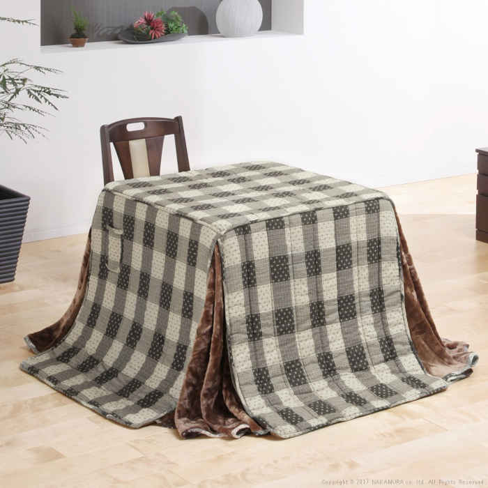 【北海道・沖縄・離島配送不可】【代引不可】こたつ布団 コタツ布団 ダイニングこたつ用 240×240cm 80×..