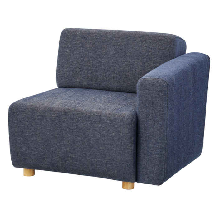 【北海道・沖縄・離島配送不可】【代引不可】ソファ ソファー 片肘ソファ 向かって右肘 一人掛け 1人掛..