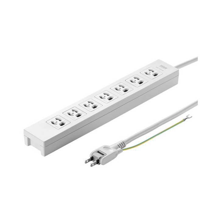 【代引不可】電源タップ 3P・7個口・3m サンワサプライ TAP-F37-3SR