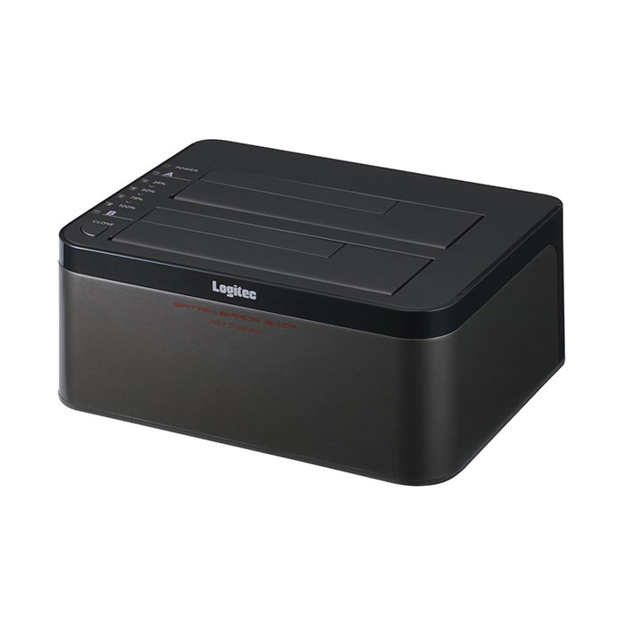 【代引不可】HDDケース 3.5インチ HDD&2.5インチ HDD+SSD 2Bay Duplicator USB3.0 ソフト付 エラースキップ機能付 エレコム LGB-2BDPU3ES