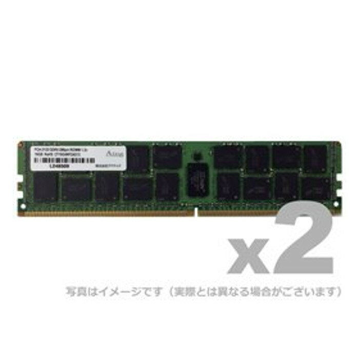 【沖縄・離島配送不可】【代引不可】メモリ サーバ用 増設メモリ DDR4-2666 RDIMM 16GB 2枚組 2R ADTEC ADS2666D-R16GDW