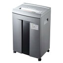 【沖縄・離島配送不可】【代引不可】ペーパー&CDシュレッダー 電動 40分連続使用可能 A4用紙16枚、DVD、CD、クレジットカードが細断可能 ダストボックス...