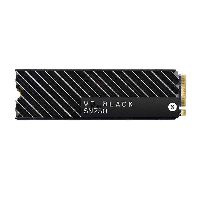 【沖縄・離島配送不可】内蔵SSD WD Blackシリーズ M.2 PCIe Gen 3×4 with NVM Express 2TB M.2 2280 ヒートシンク搭載 Western Digital WDC-WDS200T3XHC