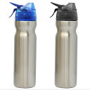 【あす楽】ドリンクミストSS ステンレス真空断熱ステンレスボトル 2重保冷ボトル 冷却ミスト機能付き