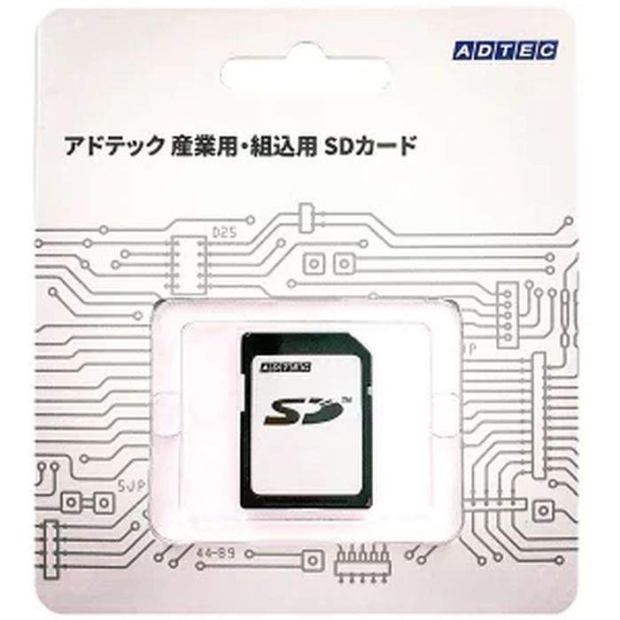 SEARCH WORD：SD カード メモリーカード SDカード SDメモリーカード 記録用 メモリー 保存用商品概要：産業用途に特化した高い信頼性? 高信頼性をサポートする技術「Adaptive Static Wear-Leveling」を搭載? 内部エラービット検出機能?独自機能の電源断対策機能? ブリスターパッケージ梱包。商品仕様：■メーカー：ADTEC■JANコード：4946516092602■商品名：SDカード 産業用 SD 1GB Class6 SLC データの保持力を強化するための専用コントローラ搭載■型番：ESD01GSITDBEBBZ■規格：SD■容量：1GB■フラッシュ：SLC■スピードクラス：Class6■転送速度(Read)：23MB/s(最大)■転送速度(Write)：16MB/s(最大)■動作電圧：2.7～3.6V■動作保証温度：-40℃～+85℃■外形寸法：24.0(W)× 32.0(H)× 2.1(D)mm※商品概要、仕様、サービス内容及び企業情報などは商品発表時点のものです。※最新の情報に関しましては、メーカーサイトをご覧ください。※発売前予約商品についてはメーカーの商品製造数により納期が遅れる場合やご注文キャンセルをお願いする場合がございます。