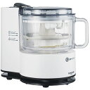 フードプロセッサー オールインワン収納 レシピブック付き ホワイト テスコム TK441-W