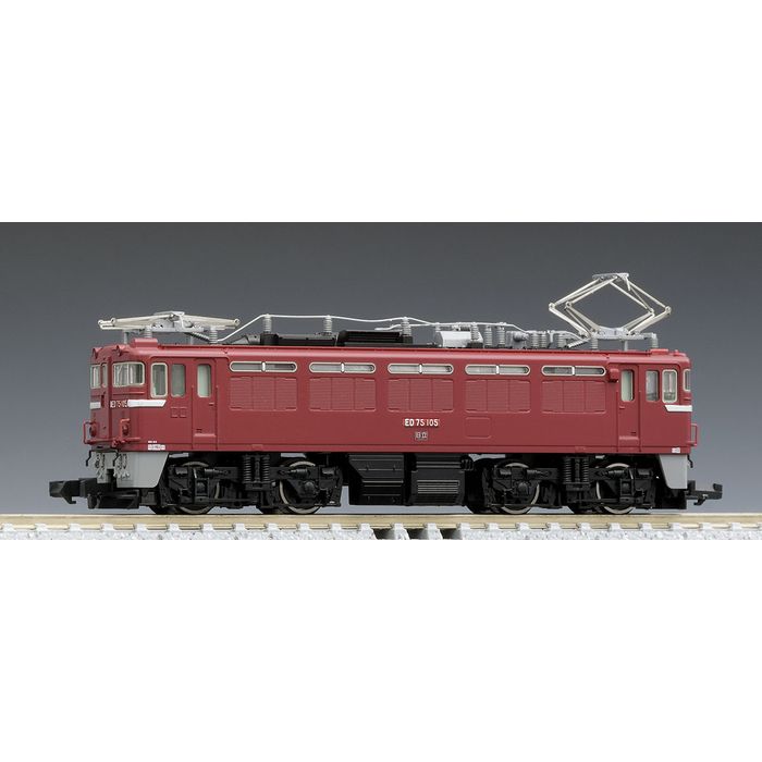 Nゲージ 国鉄 ED75-0形 ひさし無し 後期型 鉄道模型 電気機関車 TOMIX TOMYTEC トミーテック 7140