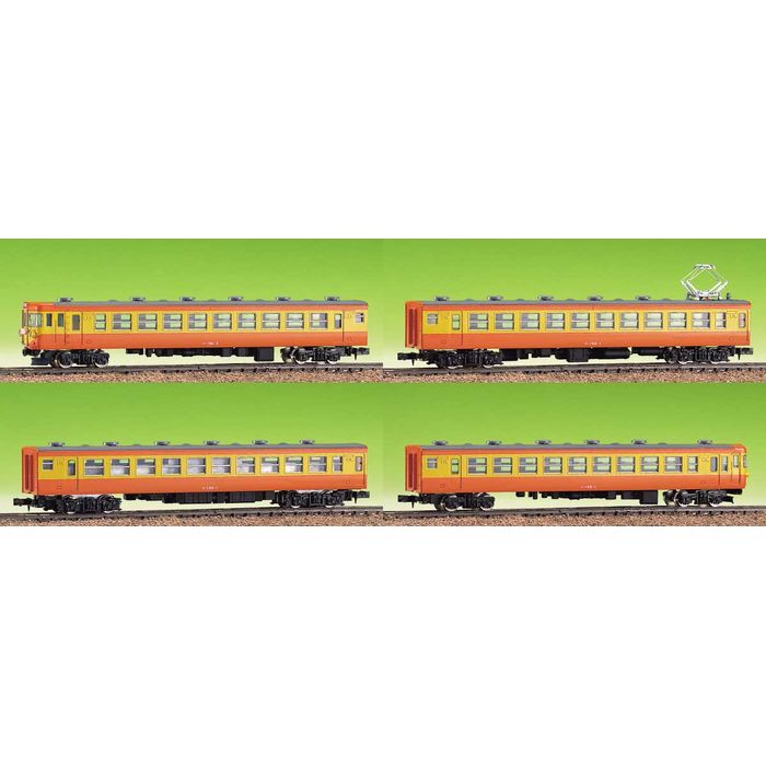 Nゲージ エコノミーキット 国鉄 155系 基本4両編成セット 鉄道模型 電車 greenmax グリーンマックス 434A