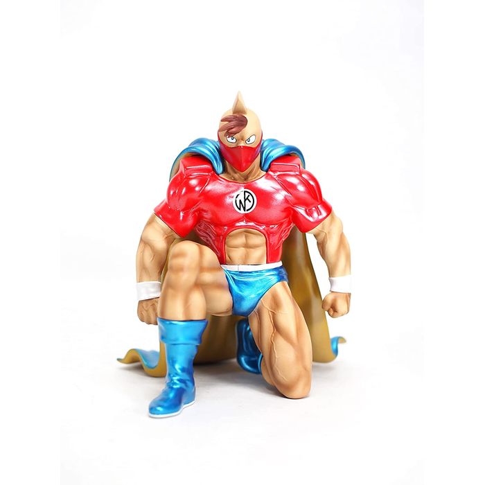 【沖縄 離島配送不可】キン肉万太郎 戦闘服 フェイスガード Ver. 原作メタリック CMC CCP MUSCULAR COLLECTION No.EX 彩色済み完成品フィギュア CCP 4580565622962