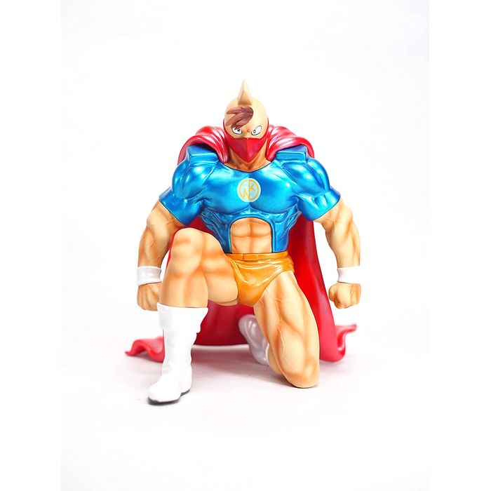 【沖縄 離島配送不可】キン肉万太郎 戦闘服 フェイスガード Ver. 特別メタリック CMC CCP MUSCULAR COLLECTION No.EX 彩色済み完成品フィギュア CCP 4580565622979