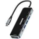 USB HUBマルチポートハブ 6in1 USB-C (Type-C, Type-A, 4K FulHD) ADTEC AHUB-VA3CP-4K30