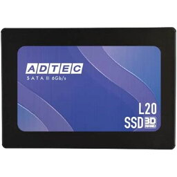 【沖縄・離島配送不可】【代引不可】SSD ソリッドステートドライブ 512GB 2.5インチ 3D NAND L20D SATA ADTEC AD-L20DS25I-512G