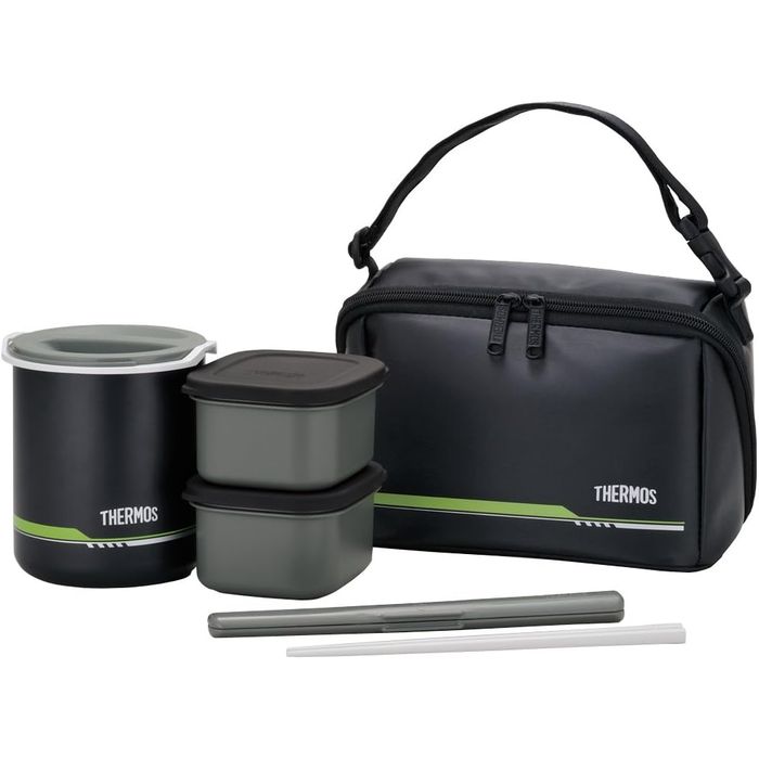 弁当箱 保温弁当箱 約1合 マットブラック THERMOS サーモス DBQ-502-MTBK