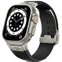 Blissstorm コンパチブル Apple Watch バンド 42mm 44mm 45mm 46mm 49mm アップルウォッチ スポーツ バンド シリコ...