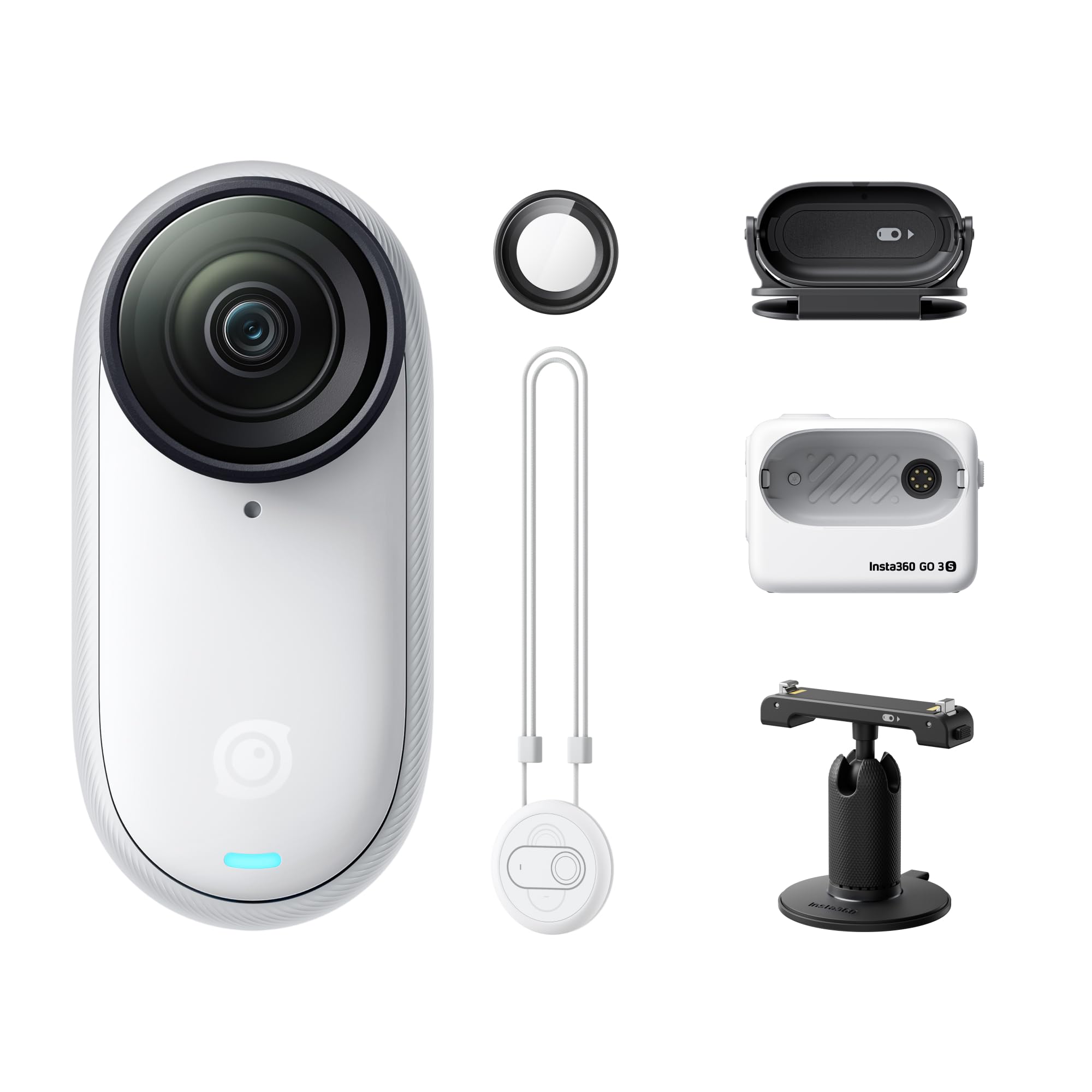 Insta360 GO 3S - 4K֥Vlogӥǥ顢ϥ󥺥ե꡼POVɤǤޥȡ֥Хåƥ꡼̿...