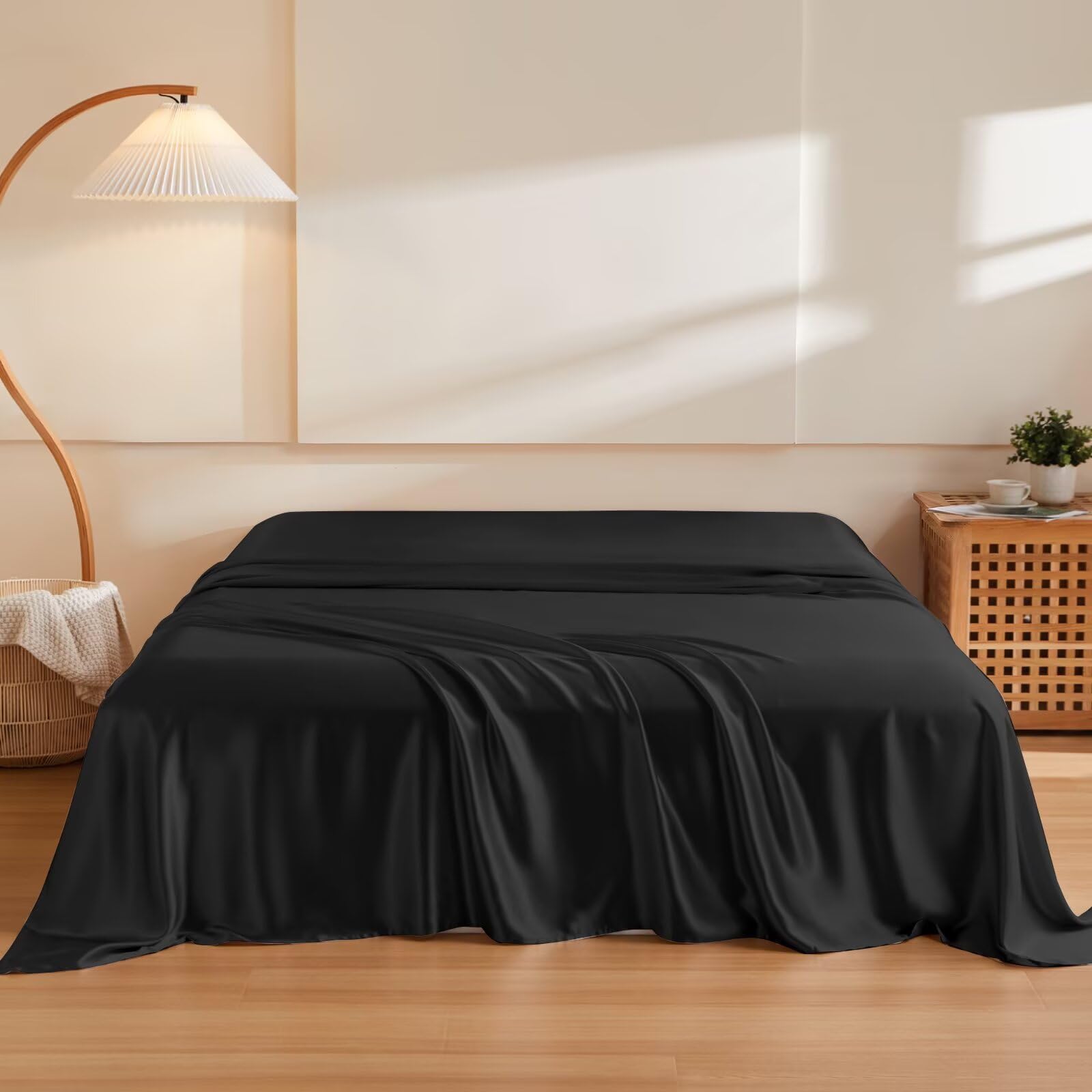 [THXSILK] シルクフラットシーツ 100%19匁シルク 無地 洗える 吸水速乾 高級 ホテル仕様 美髪・美肌 敏..