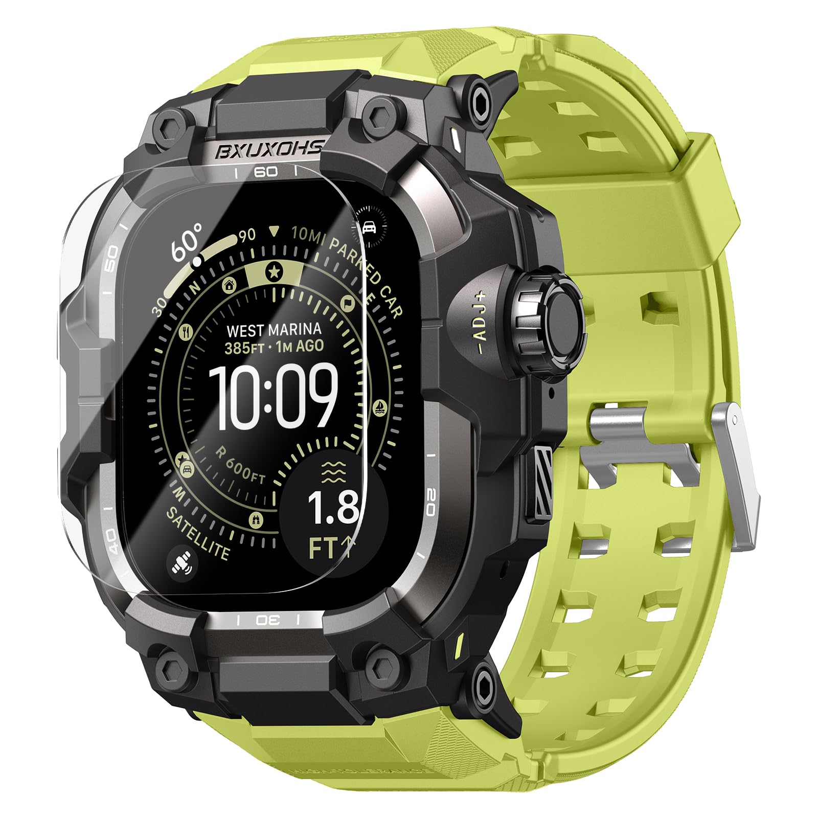 [Wowstrap] ����� Apple Watch 46mm�ѥХ���դ���楱������for Apple Watch Series Series 11/10��,...