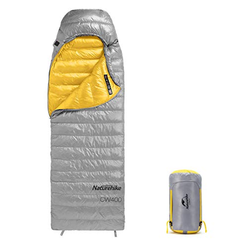 楽天湖南オンラインNaturehike 寝袋 高級ダウン シュラフ アウトドア キャンプ コンパクト 超軽量 冬用 1人用 750FP 封筒型 4シーズン 防水 保温 防寒 防災用 車中泊 登山 あったか 肌触り良い 収納袋付き