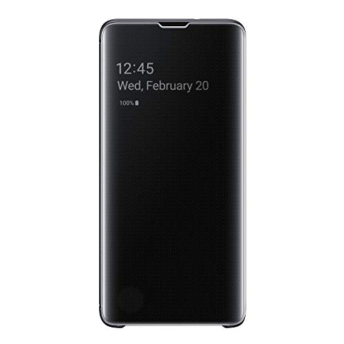 乐天商城 - S10 Clear View Cover /ブラック [Galaxy純正 国内正規品] EF-ZG973CBEGJP