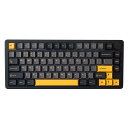 GK GAMAKAY TK75PRO 75% アルミ 筐体 キーボード KTT Hyacinth Switch プログラマブル ガスケットマウント 81キー 2.4GHz/BT5.0/USB-C ホットスワップ対応 NKRO RGB ゲーミング キーボード